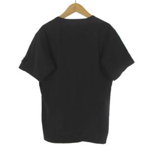 junhashimoto ティーエフダブリュー TFW49 近年モデル Tシャツ カットソー 半袖 ゴルフウエア ナイロン ポケット ブラック イエロー