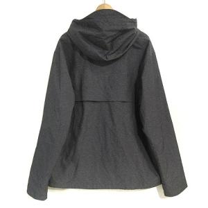 POLO RALPH LAUREN ソフトシェルジャケット フーディー ナイロン ジップアップ ロゴ刺繍 グレー L SM0