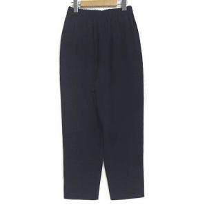 ENFOLD 近年モデル PEダブルクロス Relax TROUSERS パンツ スラックス テーパードシルエット イージー ストレッチ