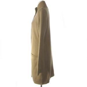 RALPH LAUREN ロングカーディガン ウール シルク 長袖 ベージュ M