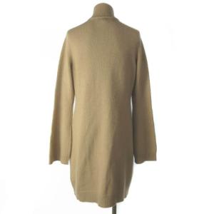 RALPH LAUREN ロングカーディガン ウール シルク 長袖 ベージュ M