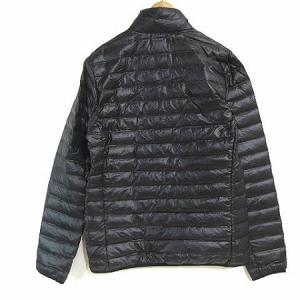 adidas VARILITE ライトダウン ジャケット ナイロン ジップアップ キルティング 軽量 大きいサイズ BS1588 黒 ブラック