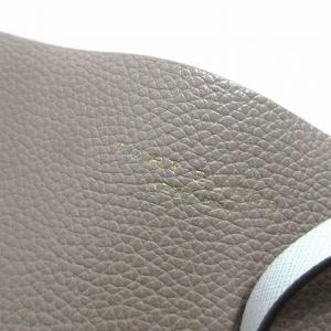 TORY BURCH トートバッグ ショルダーバッグ レザー グレージュ オレンジ