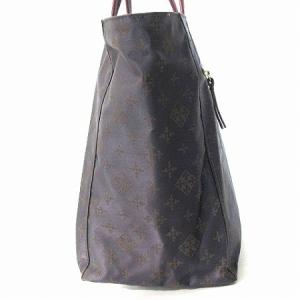 russet トートバッグ ショルダーバッグ ナイロン モノグラム ロゴ グレー 鞄 SM0