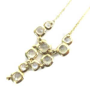 SWAROVSKI ネックレス ペンダント クリスタル ゴールドカラー