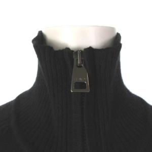 FENDI カーディガン ジップアップ 38 ブラック