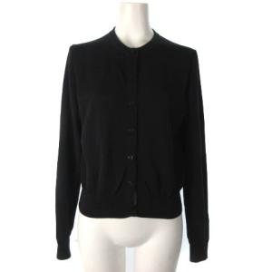 20SS カーディガン 長袖 クレストブリッジチェック ネイビー 紺 38