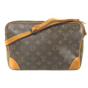LOUIS VUITTON M51272 トロカデロ30 モノグラム ショルダーバッグ クロスボディ ブラウン