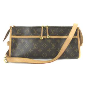 M40008 ポパンクール・ロン モノグラム ショルダーバッグ ブラウン