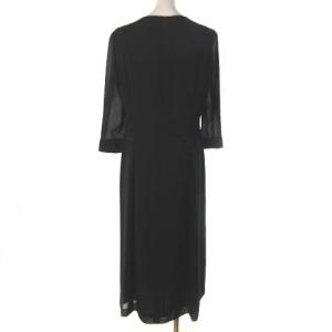 GIVENCHY HI FORMAL フォーマル ロングワンピース 長袖 黒 ブラック 12