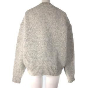 Acne Studios ニット セーター プルオーバー アルパカ ウール 長袖 グレー XXS