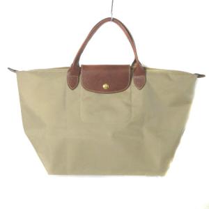 1623089841 ル プリアージュ M トートバッグ 折りたたみバッグ ベージュ ブラウン