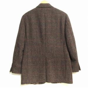 Brooks Brothers × ハリスツイード Harris Tweed テーラード ジャケット ブレザー ヘリンボーン チェック柄 ハンドメイド ウール