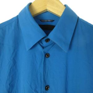 junhashimoto 20SS シャツ ナイロン 長袖 ブルー 青 3 T1062010004