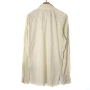 junhashimoto COMFORT SHIRT ボタンダウン シャツ 長袖 とろみ アイボリー 4