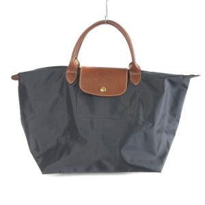 ル プリアージュ M トップハンドルバッグ ハンドバッグ トートバッグ L1623089300 グレー ブラウン