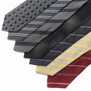 ネクタイ 7本セット まとめ レギュラータイ 総柄 シルク ビジネス マルチカラー