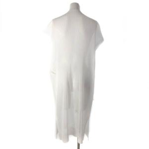 PLEATS PLEASE ISSEY MIYAKE 近年モデル ロング カーディガン ホワイト 3
