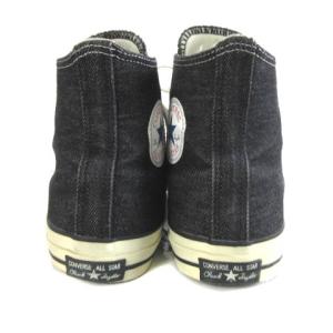 CONVERSE 1SC553 100 OKAYAMA DENIM HI スニーカー ハイカット デニム ブラック 黒 US9 27.5cm