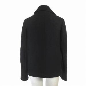 Ermanno Scervino ピーコート Pコート 金ボタン フリースウール イタリア製 紺 ネイビー 38 RF