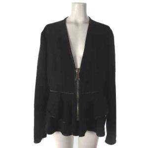 ジャケット フリル ブラック