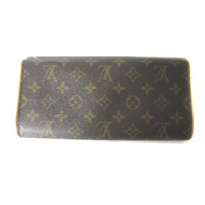 LOUIS VUITTON M51854 ポシェット ツインＰＭ ショルダーバッグ クロスボディ フラップ ブラウン
