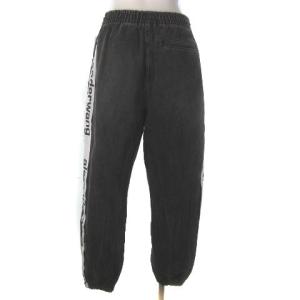 alexanderwang デニムパンツ サイドライン テープロゴ XS グレー