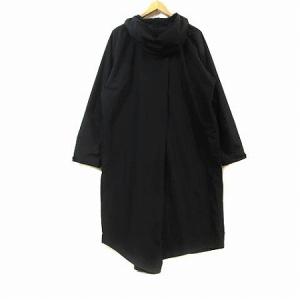 karrimor HBT coat アウトドアコート ロング アシメ ダブルジップ フード 101216 黒 ブラック S