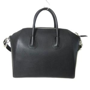 GIVENCHY MEDIUM ANTIGONA BAG ショルダーバッグ 2WAY レザー ブラック