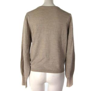 BURBERRY BLUE LABEL 22AW ニットソー 長袖 リボン ベージュ 38