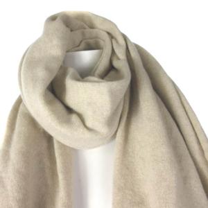 MARGARET HOWELL RECYCLED CASHMERE ブランケット マフラー カシミヤ アイボリー