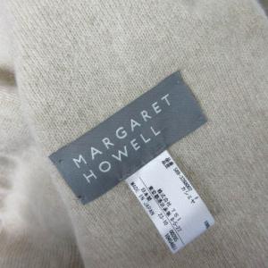 MARGARET HOWELL RECYCLED CASHMERE ブランケット マフラー カシミヤ アイボリー