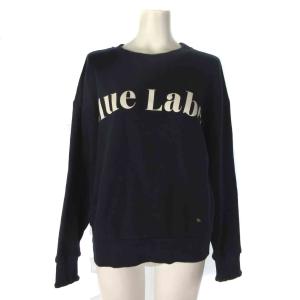 23AW スウェット トレーナー プルオーバー 長袖 ネイビー 紺 38