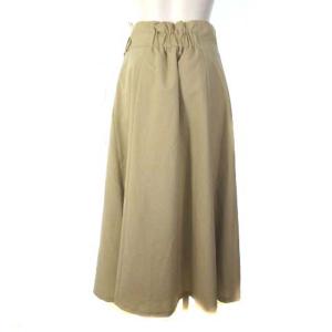 BLUE LABEL CRESTBRIDGE 24SS 55S0332040 クレストブリッジチェックラインフレアスカート 38 ベージュ