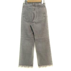 upper hights デニムパンツ ジーンズ THE TAYLOR ストレッチ カットオフ 13G449 グレー 22