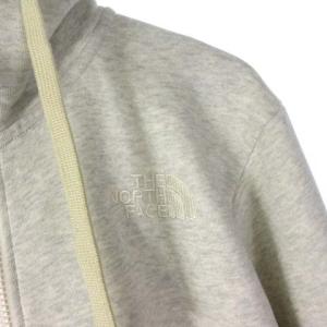 THE NORTH FACE NT12442 リアビューフルジップフーディ パーカー ジップアップ 裏起毛 グレー S