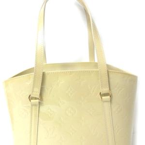 LOUIS VUITTON モノグラム ヴェルニ アヴァロン MM クリーム ブロンコライユ M91743