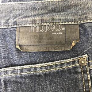 Neil Barrett 裾ジップ デニムパンツ ジーンズ ジーパン 青 インディゴブルー 32