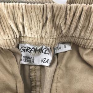 GRAMiCCi コーデュロイ クライミングパンツ ベージュ M
