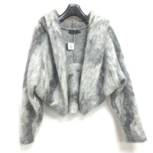 alexanderwang モヘヤカーディガン コクーン グレー