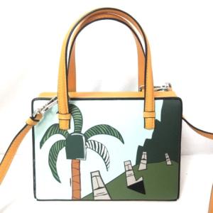 LOEWE 21SS 美品 ×Ken Price イースターアイランド ポスタルバッグ