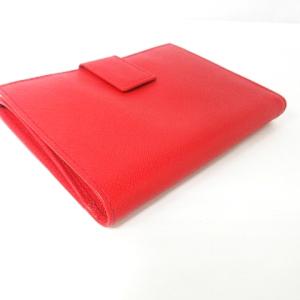 PRADA Wホック ウォレット レッド