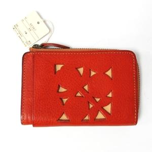 genten あんずカットワーク マルチケース ミニ財布 42397