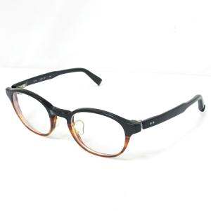999.9 眼鏡 眼鏡フレーム 度入り ブラック マーブルブラウン