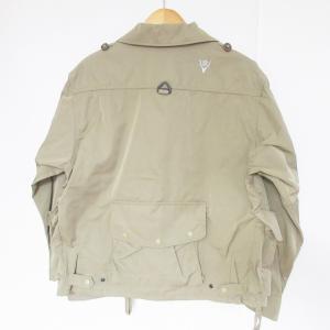 South2 West8 21SS TENKARA SHIRT フィッシング ジャケット GL778A カーキベージュ M