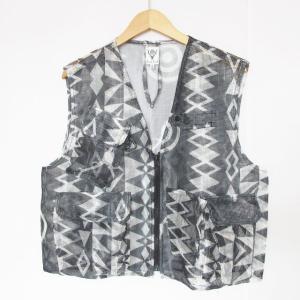 South2 West8 21SS ベスト Mesh Bush Vest - Poly Heavyweight Mesh Target GL798 メッシュ