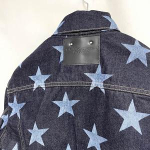 TAKAHIROMIYASHITATheSoloIst. x MINDENIM 20SS star patterned trucker jacket. デニムジャケット スター柄