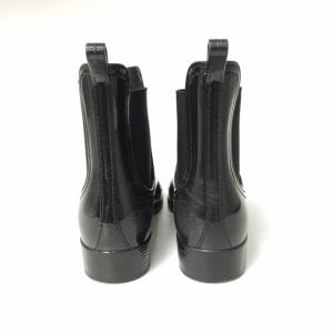 J&M DAVIDSON サイドゴア レインブーツ 長靴 黒 ブラック 36 約23cm