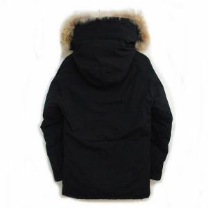 CANADA GOOSE CHATEAU PARKA ダウンジャケット コヨーテファー XS ブラック 3426M