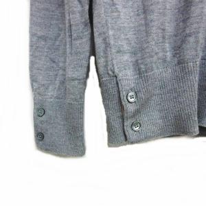 THOM BROWNE 4BAR メリノ プルオーバー クルーネック ニット セーター トリコロール  グレー 1